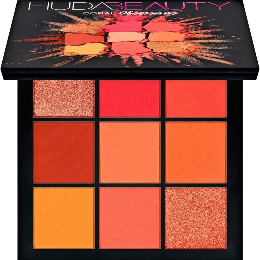 Huda Beauty Coral Obsessions Eye Shadow Palette